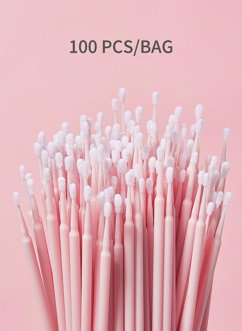 Product Introduction of UKISS Flocking Cosmetic Cleaning Stick Makeup Tool Stick and Cleaning Sitck 100 Pieces/50 Pieces 16