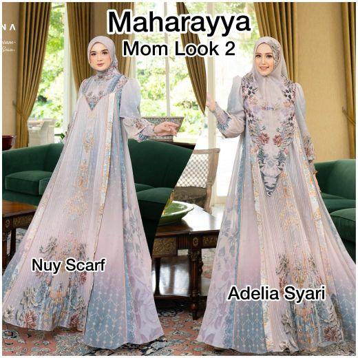 SARIMBIT LEBARAN SARIMBIT KELUARGA MAHARAYYA SARIMBIT ELDEENA GAMIS LEBARAN