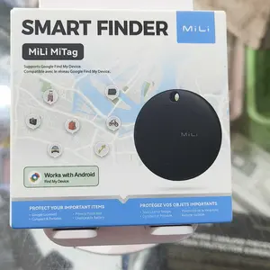 Mili Mitag anti-lost device, global positioning, available for Apple iOS and Android, pet key anti-lost locator, IP65 waterproof and dustproof, compact and portable, long-lasting battery life