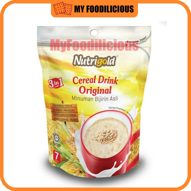 Product Introduction of Nutrigold 3 In 1 Cereal Drink Original /Oat 30g x 7's 0