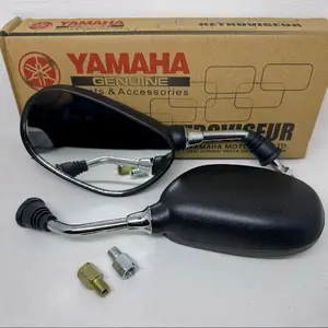 Original Kaca spion Yamaha Mio set tangkai crome dan hitam ,Mio ,Mio m3,Jupiter,dll