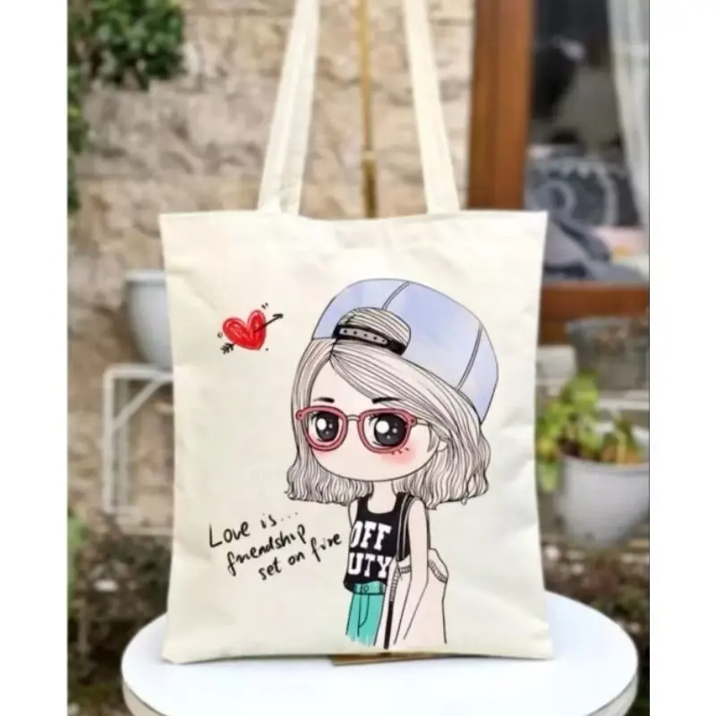 ￼Tote Girls Tas Sekolah Tas Belanja 37 x 31 Totebag   Wanita 3
