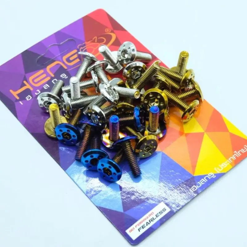 ￼BAUT DISC PROBOTL HENG PIRINGAN CAKRAM DRAT 10 M6x20 PNP KE VARIO 150 NEW, ADV, DAN VARIO 125 NEW 2023 HENG THAILOOK Motorcycle 0