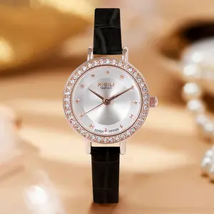 11553-Jam tangan wanita berukuran kecil dengan desain elegan dan mewah ringan, pilihan utama untuk hadiah ulang tahun. Watches