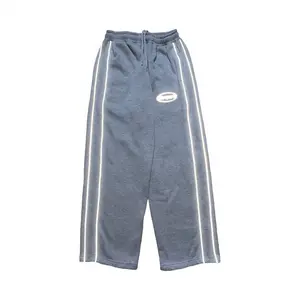SWEATPANTS REFLECTIVE BAGGY GREY MISTY 300gsm Riseparty