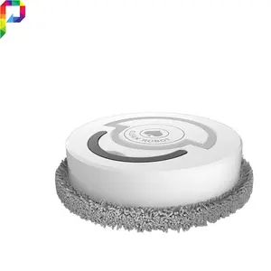 Robot Pembersih Otomatis Self Cleaning Mesin Sapu Debu Pel Kotoran Lantai dengan Baterai Isi Ulang dan Kabel Micro USB