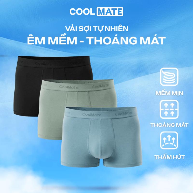 Combo 3 Quần Lót Nam Trunk Lenzing Modal - Coolmate
