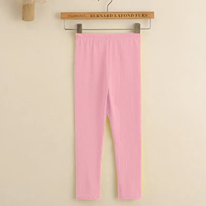 Celana Legging Anak Perempuan Bahan Jersey Premium usia 0-12Tahun Motif Polos Fashion Anak-Anak 2
