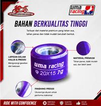 Gambar UMA Racing Roller 3pcs Untuk Motor Matic Honda Beat Deluxe / Vario / PCX / ADV (Ready Semua Ukuran) - Vario/PCX/ADV/Beat dlx, 8gr dari FORMULA MOTOR_NEW Kota Bekasi 3 Tokopedia