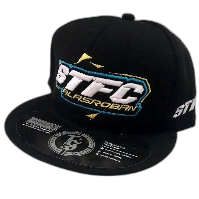 TOPI SNAPBACK RACING STFC ALASROBAN FULL BORDIR black hat