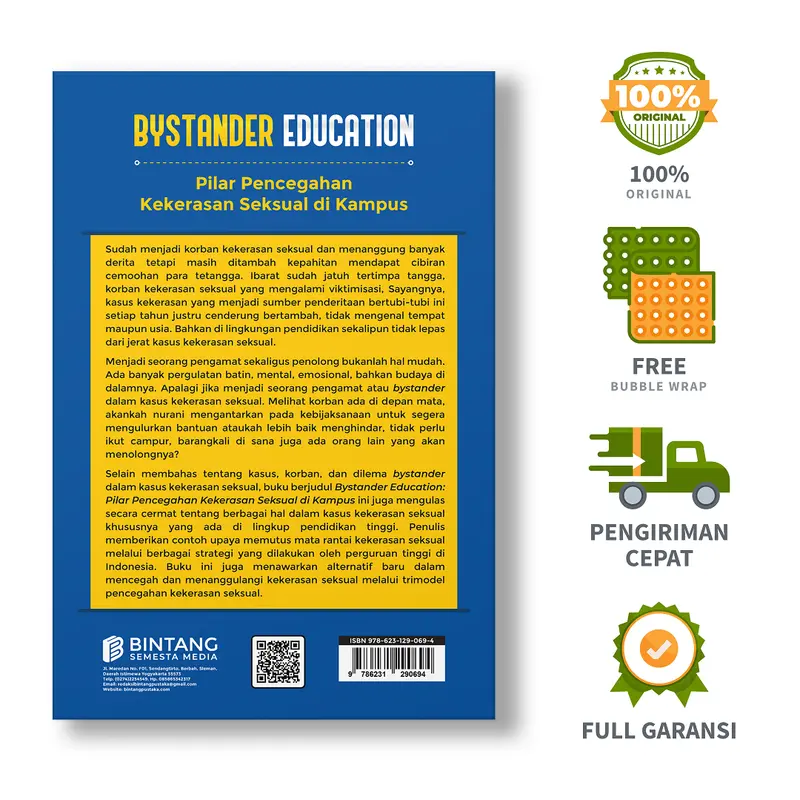 Bystander Education : Pilar Pencegahan Kekerasan Seksual di Kampus - Prof. Dr. Siti Nurbayani, M.Si., Sri Wahyuni, S.Pd., M.A. 1