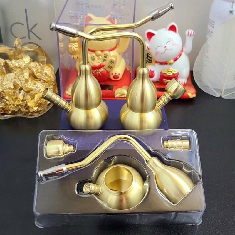 Bình Hồ Lô Đồng Thau Lọc Nước Decor Phòng Mỗi Ngày 0