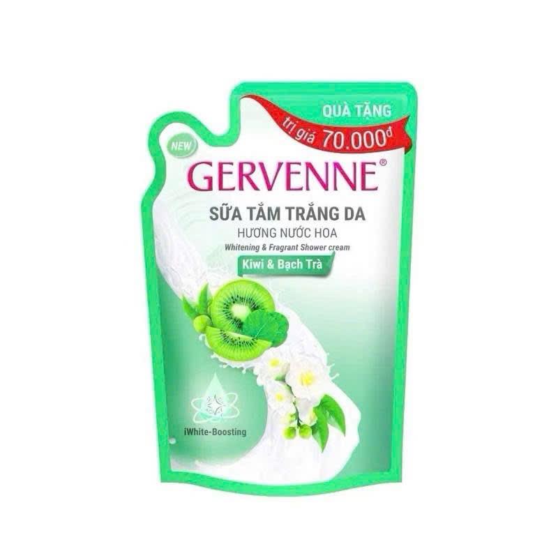 Sữa tắm trắng da hương nước hoa Gervenne 450g