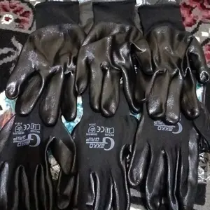 12,6,3, pasang sarung tangan gekko telapak anti sajam, sarung tangan kerja, lateks anti duri