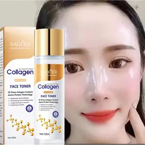 Collagen Toner Whitening memberikan hasil yang sangat  melembabkan Anti Aging Krim mencerahkan melindungi anti kerutan Pelembab penghilang kerutan wajah untuk Wajah Garis-garis Halus peremajaan kulit Memutihkan Perawatan Hydrating