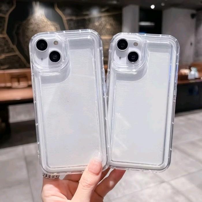 Soft Case Clear Hitam Inf Smart 5/Smart 6/ Smart 7/ Smart 8 /Hot 40i/ Hot 30/ Hot 30i/ Hot 9 Play/ Hot 20/ Hot 20i/Hot 11S NCF Casing Silikon Bening transparan 3