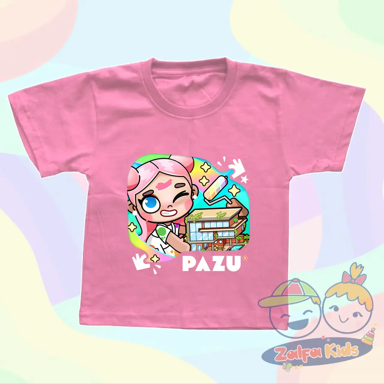 BAJU ANAK KAOS ANAK KARAKTER PAZU AVATAR WORLD Fashion