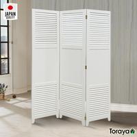 Gambar Toraya Partisi Kayu/ Penyekat Ruangan Lipat/ Louvre Screen 3P dari TorayaLiving Kota Surabaya 2 Tokopedia