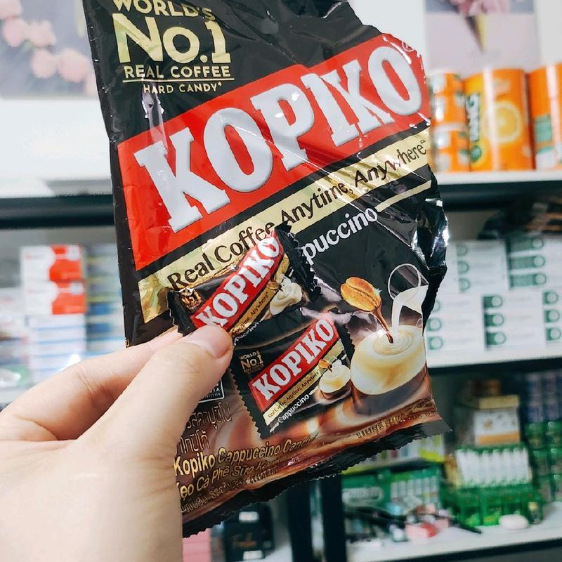 combo 2 túi Kẹo Kopiko cà phê sữa 140g 40 viên x 3.5g Thương hiệu: Kopiko