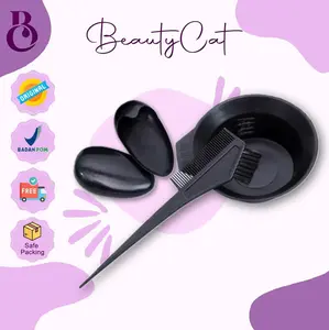 Sisir Semir Rambut + Mangkok + Penutup telinga