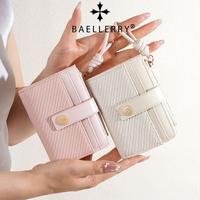 Gambar Dompet Pendek Wanita Kulit PU BAELLERRY N8375 - Light Blue dari Baellerry ID Kota Administrasi Jakarta Barat 4 Tokopedia