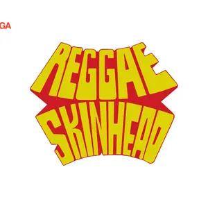 STICKER REGGAE SKINHEAD/REGGAE SKENA/KALCER/STICKER BAND.
