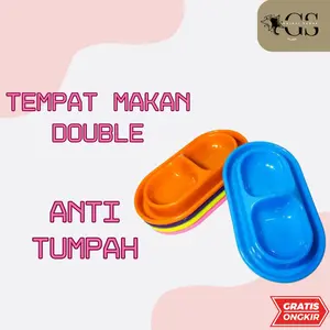 Tempat makan hewan / Tempat makan sugar glider double anti semut