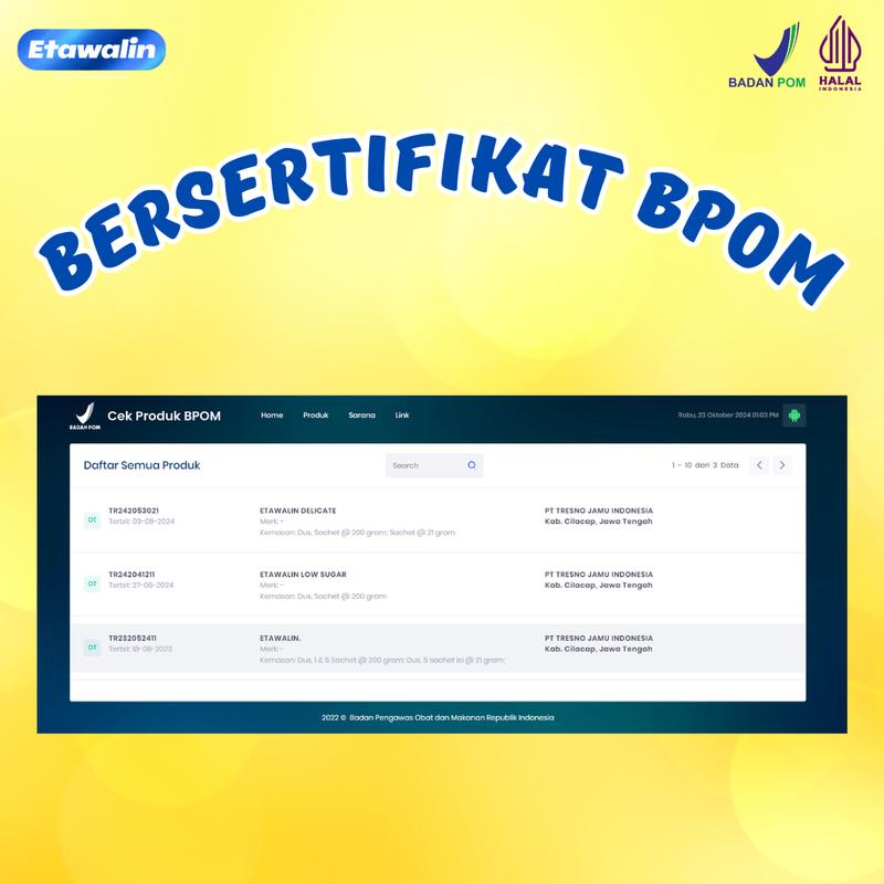 Susu Kambing Etawa Bubuk Susu Etawalin Original Asli Officiall Paket 4 Box - Milk, Dairy 4