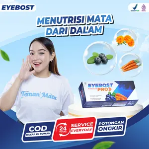 1 BOX EYEBOST PRO KAPSUL - BANTU MEMELIHARA KESEHATAN MATA