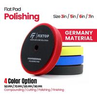 Gambar FIXTOP Busa Mesin Poles Mobil 4 Inch DA/RO Spon Foam Pad 4" Poles Dual Action Rotary Germany - Kuning - 50 ppi dari Fixtop Automotive Industries Kota Administrasi Jakarta Utara 1 Tokopedia