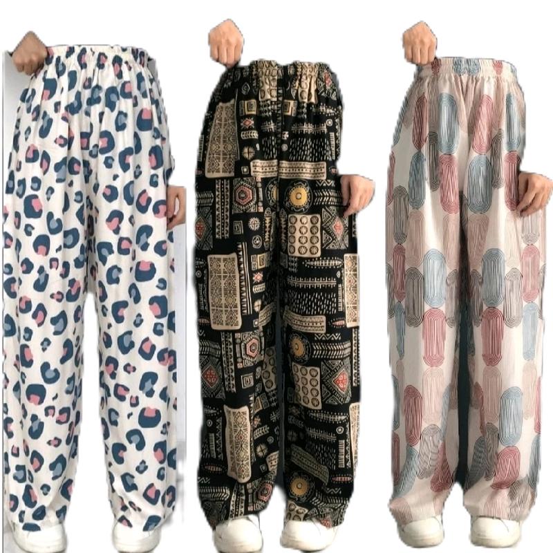 CELANA KULOT RAYON CELANA WANITA CELANA kulot MOTIF SANTAI Nyaman 0