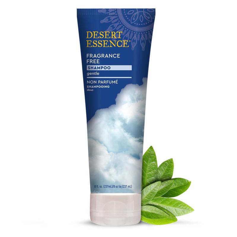 Dầu gội không mùi Desert Essence với dầu jojoba và trà xanh, 8 fl oz.Làm sạch nhẹ nhàng và tăng độ ẩm để giúp tóc mềm mại hơn, bóng khỏe và dễ quản lý.