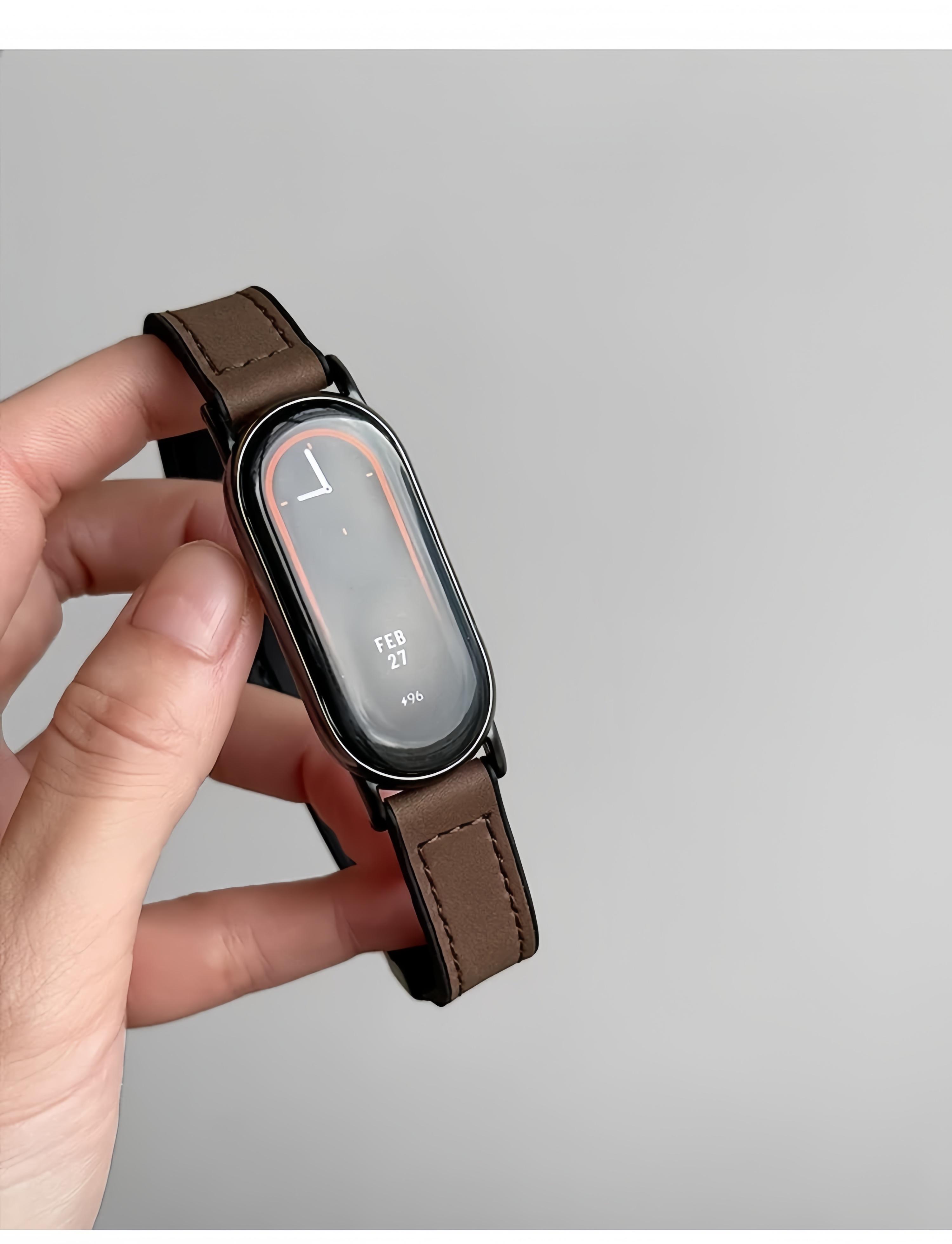 (Tidak termasuk jam)tali jam tangan For Xiaomi Smart Band 8/9/10 Strap Kulit Magnetik Tali Mi Band 8 9 10 Kulit Olahraga Tahan Air (Tidak termasuk jam)tali jam tangan For Xiaomi Smart Band 8/9/10 Strap Kulit Magnetik Tali Mi Band 8 9 10 Kulit Olahraga Tahan Air