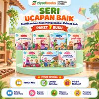 Gambar Ziyadbooks - (Isi 7 Buku) Paket Seri Ucapan Baik - Buku  Cerita Anak Islami Cerita Sebelum Tidur - Paket dari Ziyadbooks Kota Surakarta 1 Tokopedia