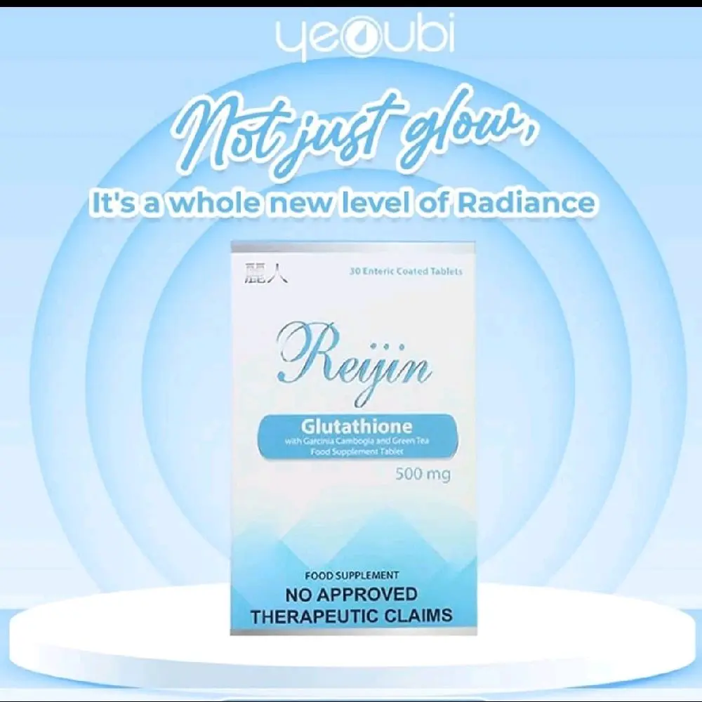 Reijin Glutathione (1 box 30 tablets ) with Garcinia Cambodia and green tea  Supplement Healthcare 500 mg
