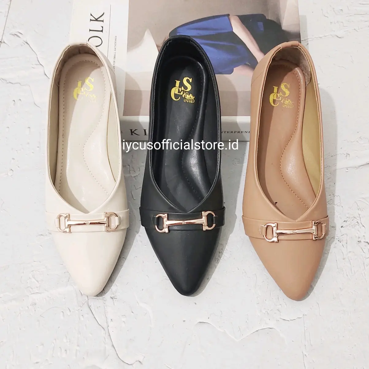 lycus sepatu balet wanita / flatshoes wanita maria 015