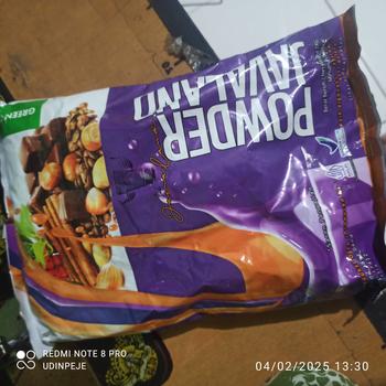 Product Review of (REGULER) GREEN TEA BUBUK MINUMAN JAVALAND REGULER KEMASAN 1 KG from u**1 0