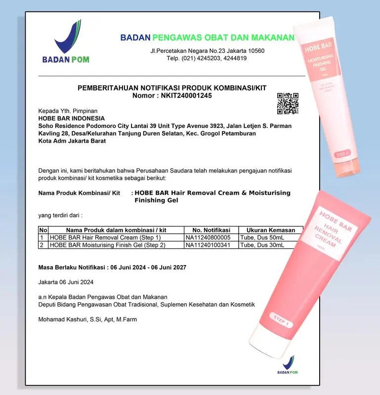 HOBE BAR Gentle Hair Removal Cream with Plant Extracts, Suitable for Both Men and Women (50 ml Depilatory Cream + 30 ml Repair Gel) / Krim Perontok Bulu dengan Ekstrak Tanaman, Cocok untuk Pria dan Wanita (50 ml Krim Depilator + 30 ml Gel Pelembap) Waxing 2