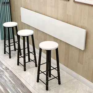 meja lipat dinding motif glossy marmer 100cm x 30/35/40/45cm meja gantung /meja komputer/meja laptop Kayu Minimalis Furniture Marmer meja anak kos meja belajar