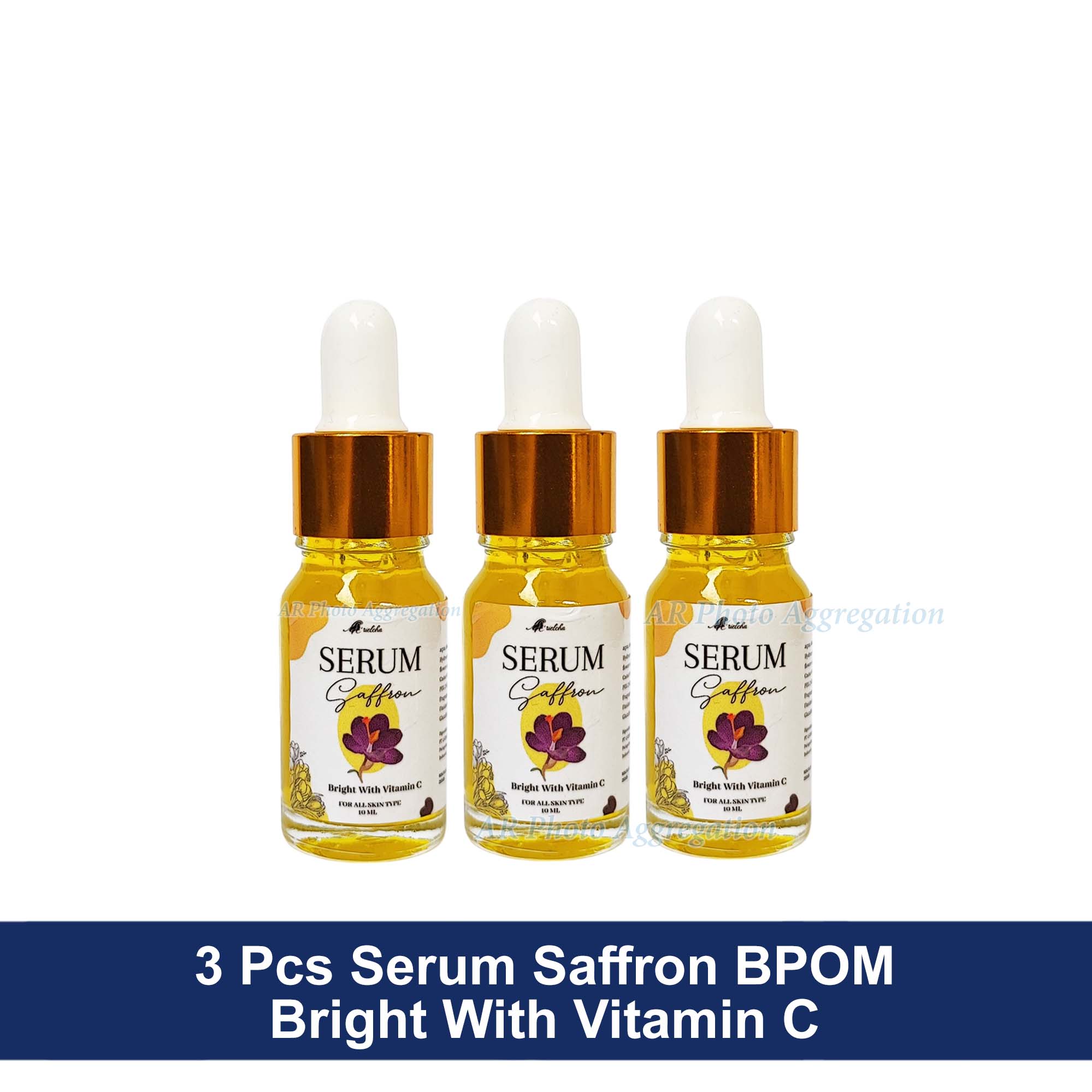 3 Pcs Serum Saffron Bright With Vitamin C Asli BPOM Serum Pencerah Wajah Glowing 3 Pcs Serum Saffron Bright With Vitamin C Asli BPOM Serum Pencerah Wajah Glowing