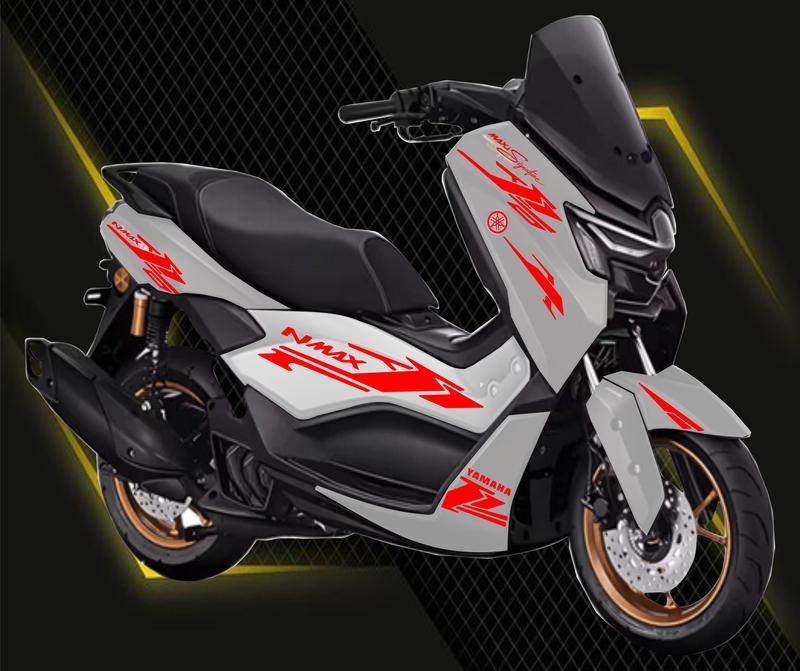 Product Introduction of STRIPING CUTTING STICKER YAMAHA NMAX 2025 ALL NEW NEO S TURBO LIS VARIASI STIKER Motorcycle 7
