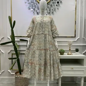 Midi dress Salvina ys katun bordir  kombi payeet