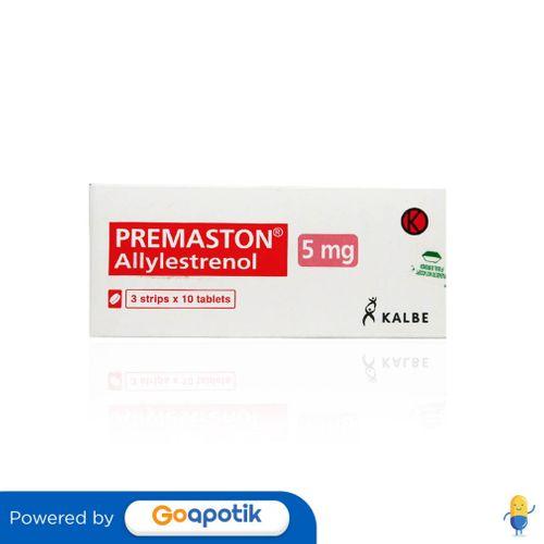 PREMASTON 5 MG BOX 30 TABLET