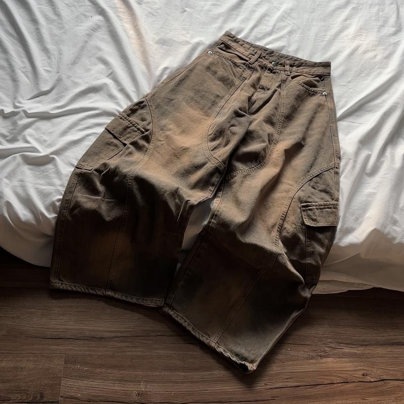    SS26 Collection   SLICK - Quần Jean Ống Cong Túi Sườn Chéo Phối Line- Phong Cách Đường Phố- Local Brand THE SLICK WAY UNISEX 