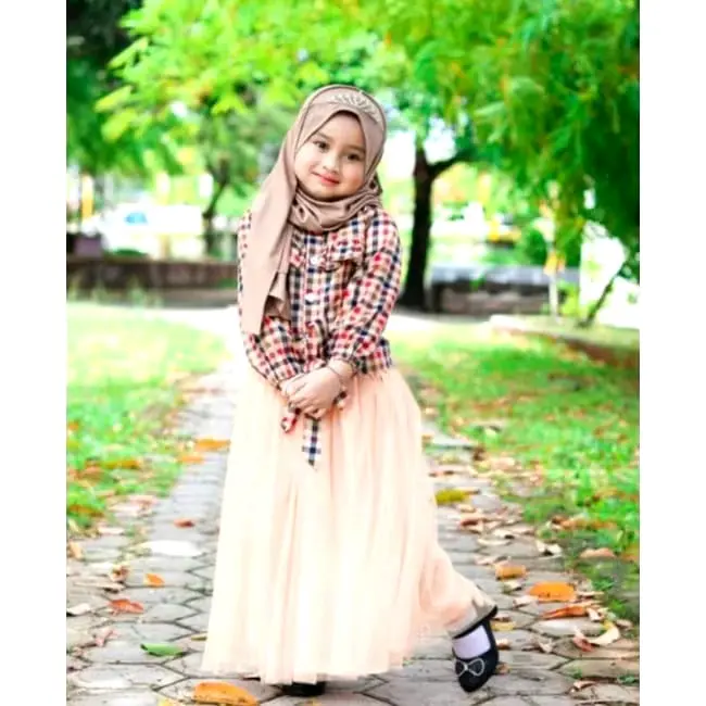 Hananque - Sabrina Rok Tutu Anak Cinderella Usia 4-13 Tahun Bridesmaid Rok Kondangan Fashion 2
