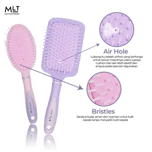 Milittle Things Paddle Brush - Sisir Rambut Lembut | Anti Kusut & Rontok | Untuk Semua Jenis Rambut