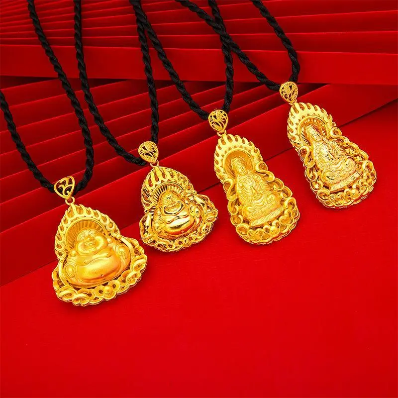 Avalokitesvara-vòng Cổ Phật Chính Cho Nam Và Nữ, Mặt Dây Chuyền Ngọn Lửa, Năm Sinh, Cặp Đôi