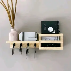 Rak Gantungan Kunci Minimalis Model rak  dinding  minimalis Kayu Jati Belanda Besi Plastik Buah ambalan aesthetic bunga