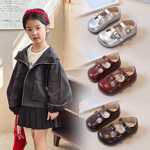  Giày gái nhỏ phong cách Anh mềm mại phong cách tiểu công chúa giầy lolita cho bé 