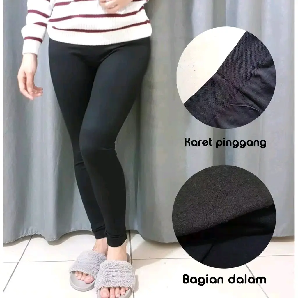 legging Panjang tebal wanita  Dewasa legging sport wanita legging olahraga outdoor wanita bahan tebal  Lembut gak mudah robek Stretch Nyaman Fit xxL regular zumbaputih